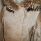 Trussardi AW2000 Cowhide and Fox Fur Coat