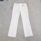 Chloé by Stella McCartney SS2000 Rare White Skull Flares