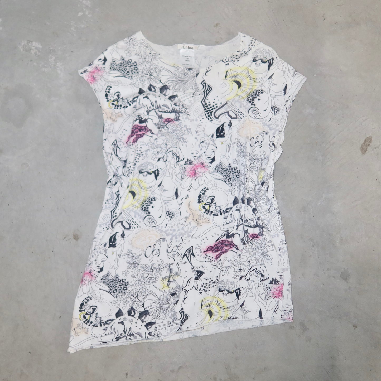 Chloé SS2002 Graphic Tee