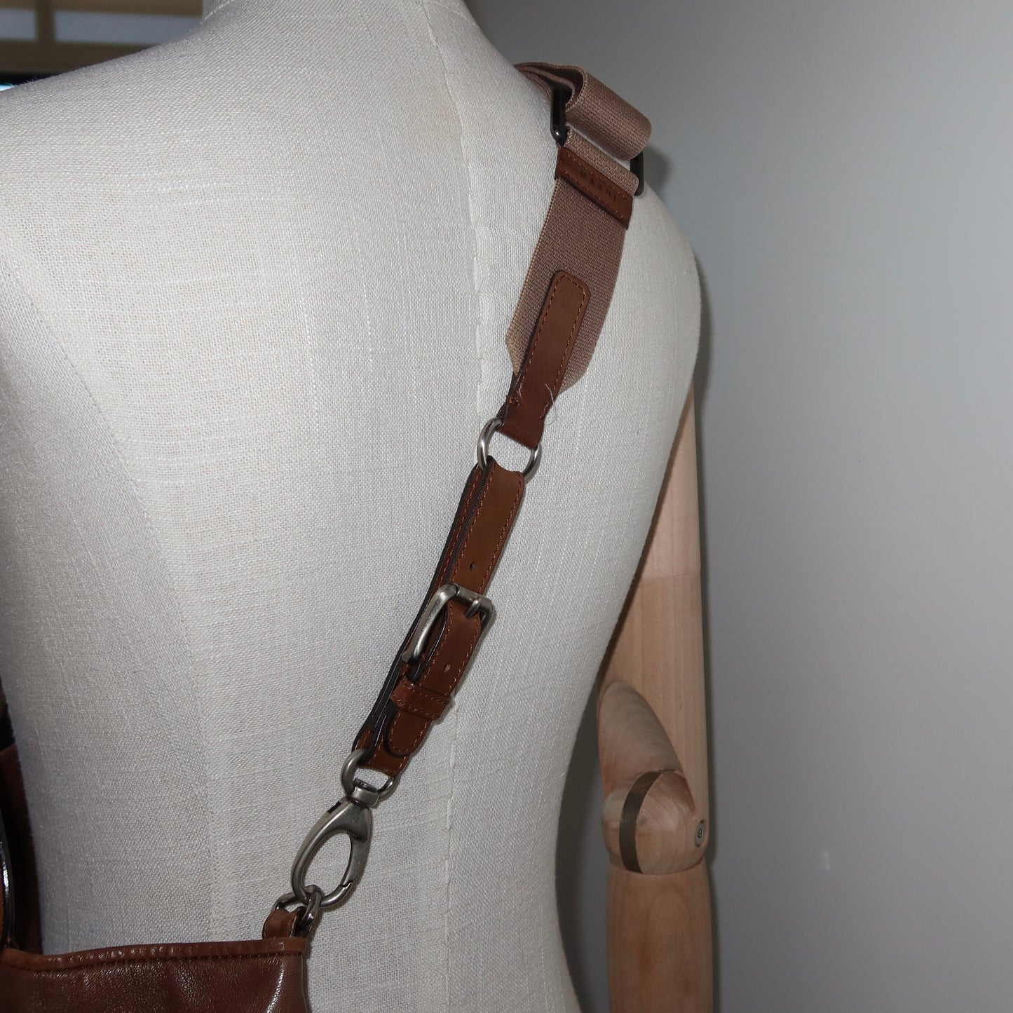 Marni SS2007 Brown Leather Multiway Bag