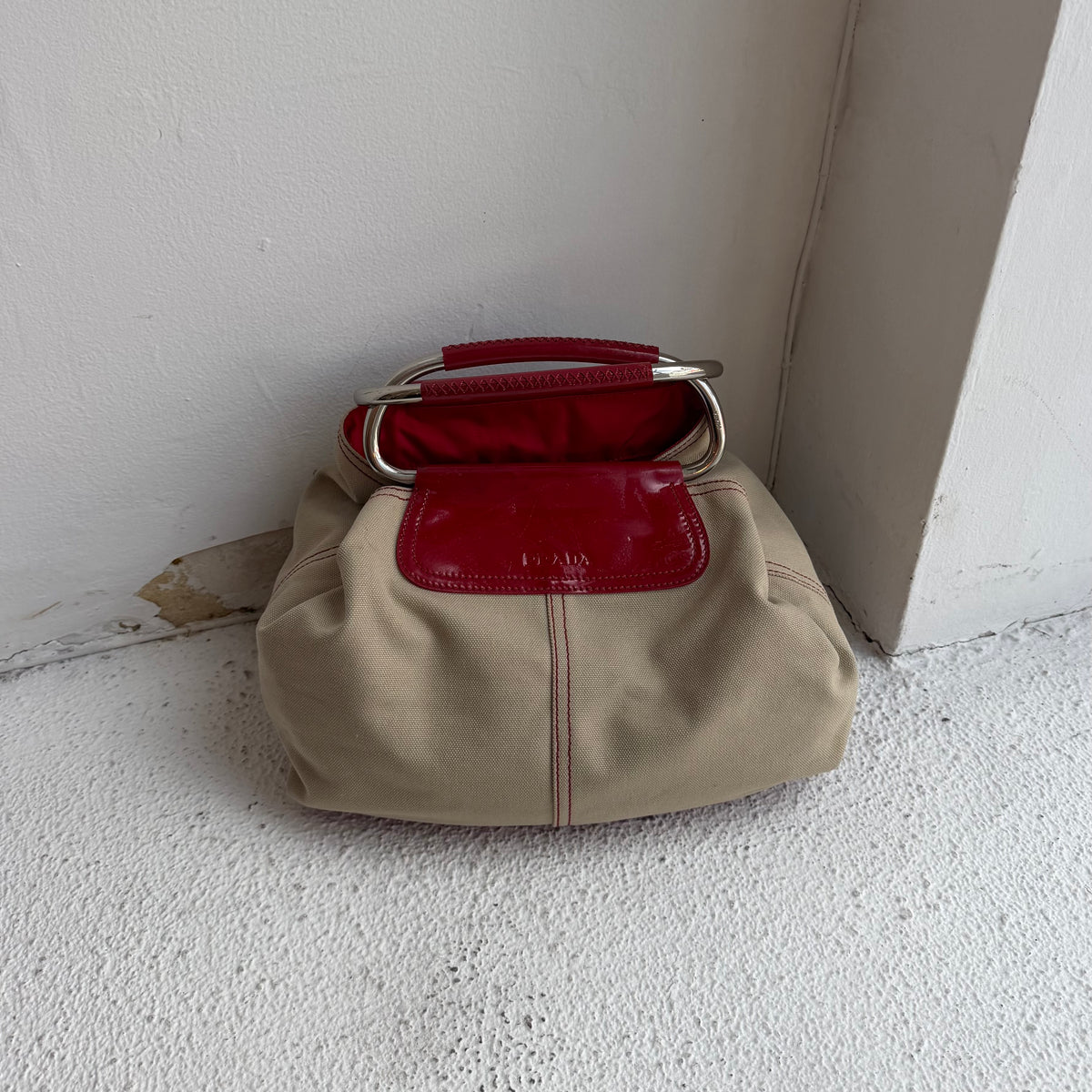Prada SS2003 Ring Handle Bag