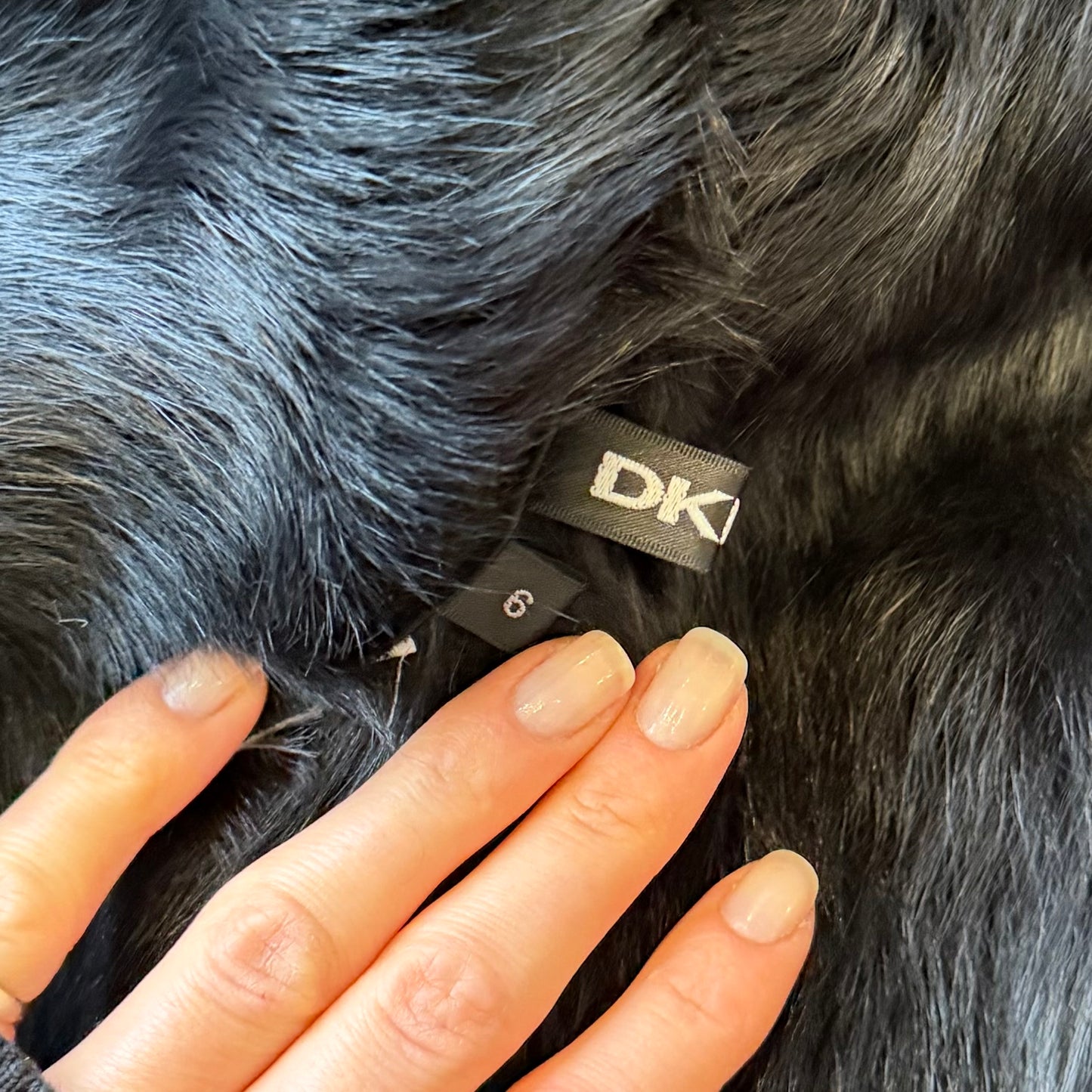 DKNY Shearling Coat