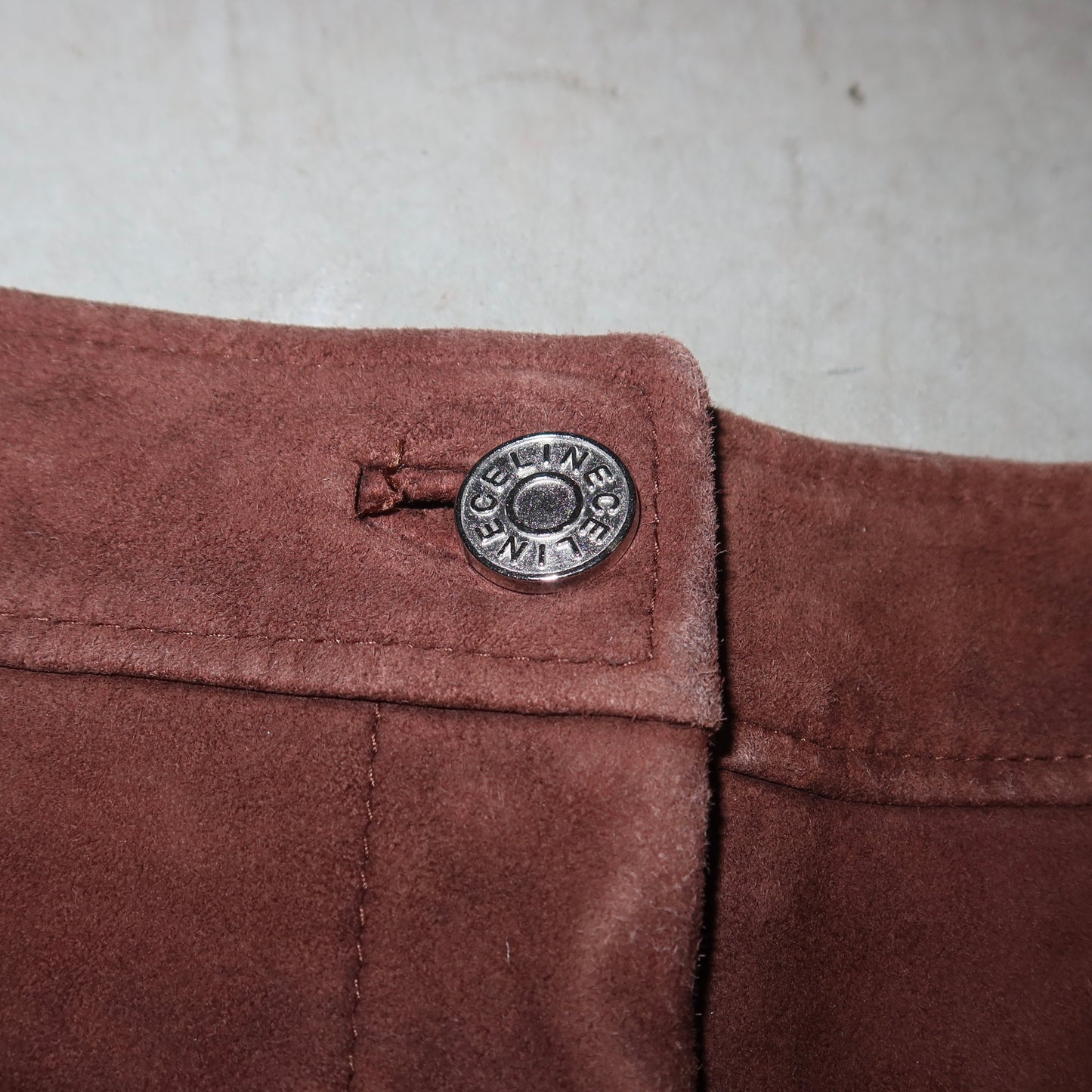 Celine Suede Skirt