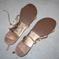 Giuseppe Zanotti 20th Anniversary Fishbone Sandals (39)