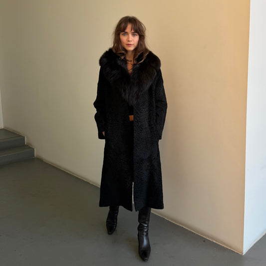 Vintage Astrakhan Coat