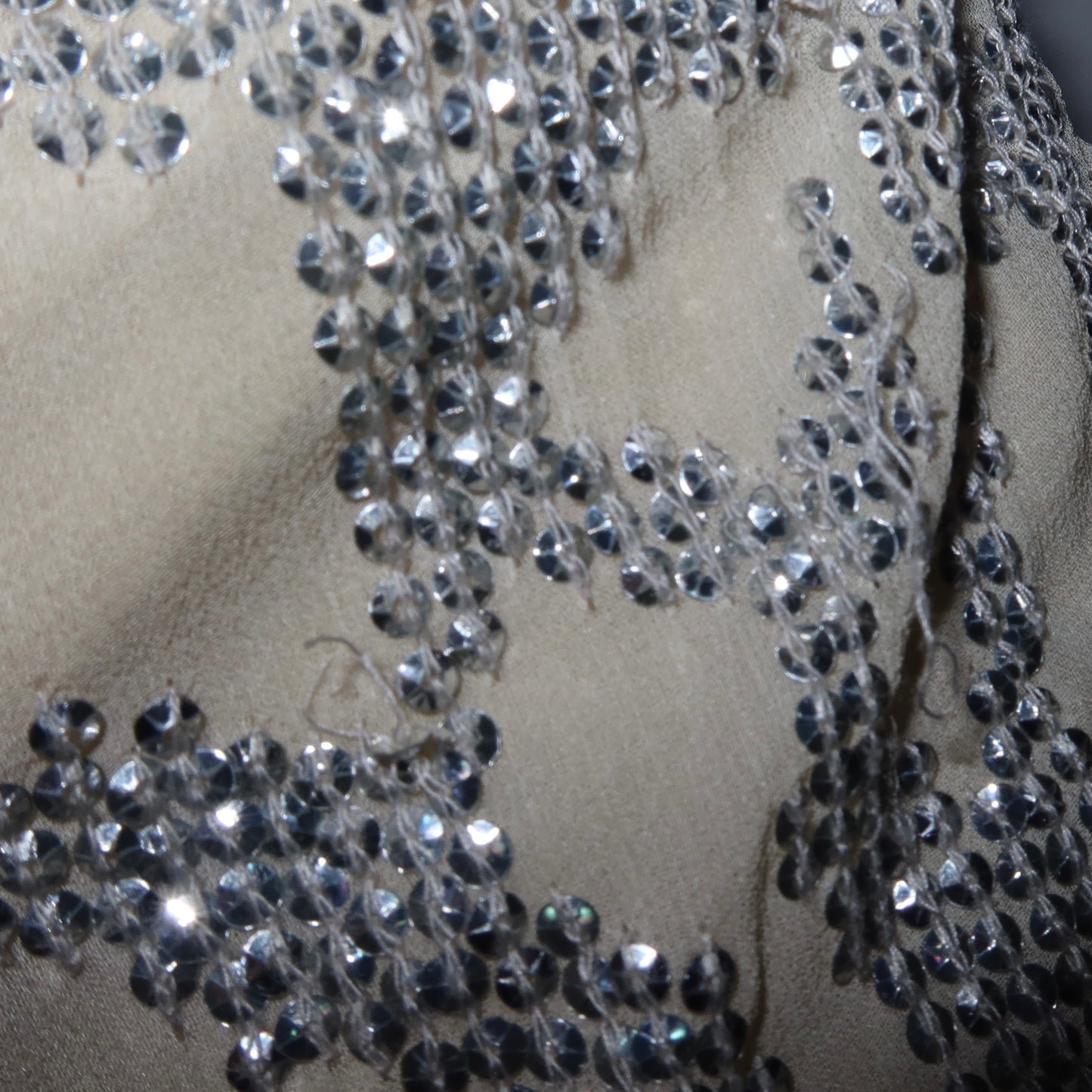 Roberto Cavalli 2007 Sequin Silk Gown