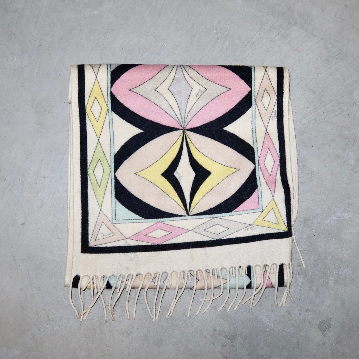 Emilio Pucci Printed Cashmere Scarf