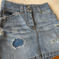 Dolce & Gabbana SS2003 Rhinestone Denim Mini