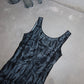 Emporio Armani SS1997 Floral Fringe Dress