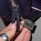 Prada SS2000 Purple Leather Bowling Bag