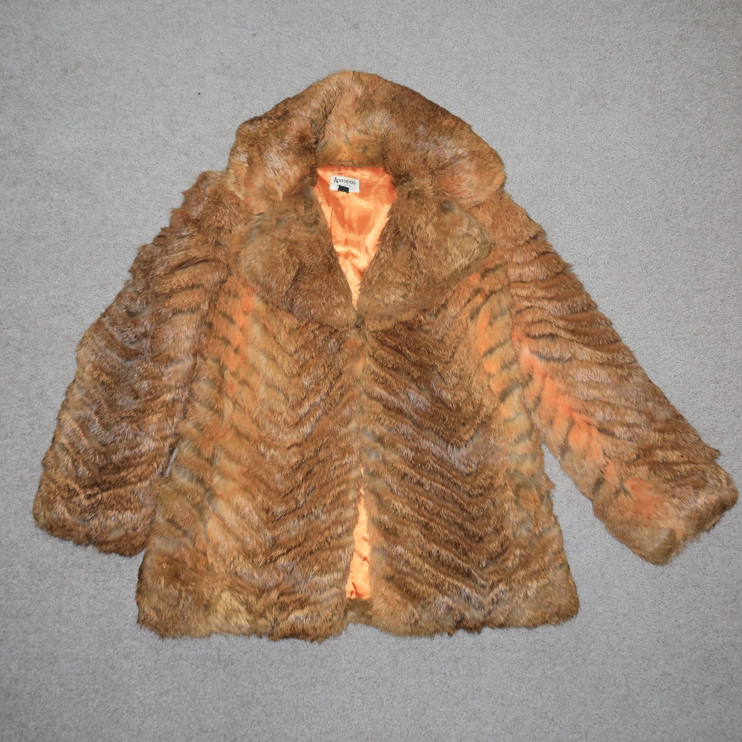 Vintage Rabbit Fur Coat