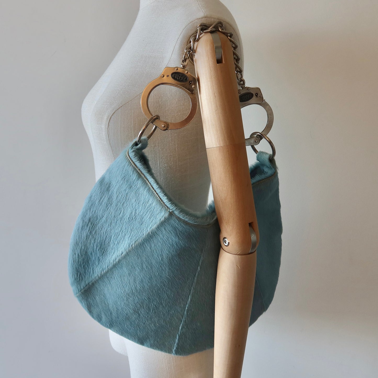 Cuffz Rare Blue Cowhide Bag