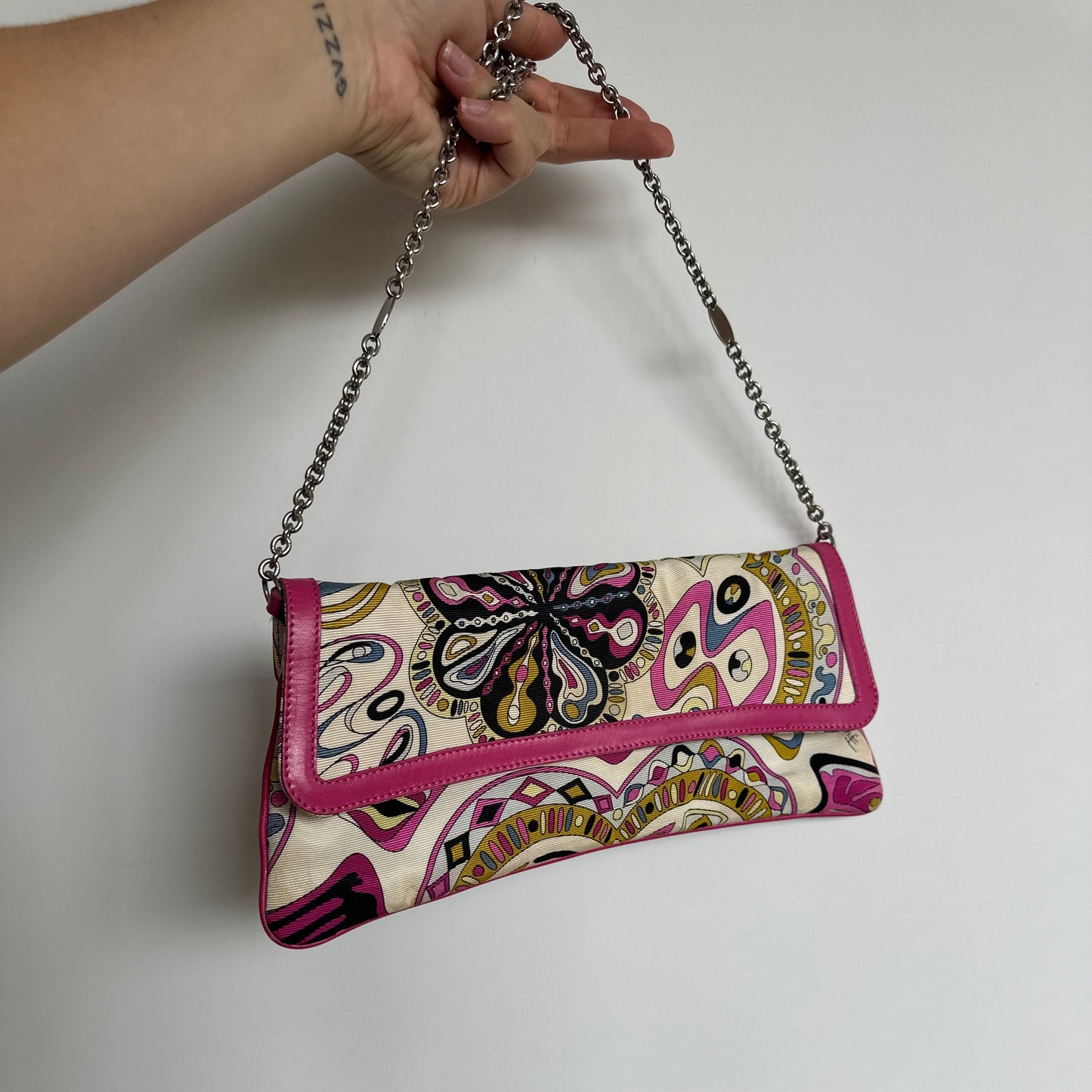 Emilio Pucci Chain Handle Bag