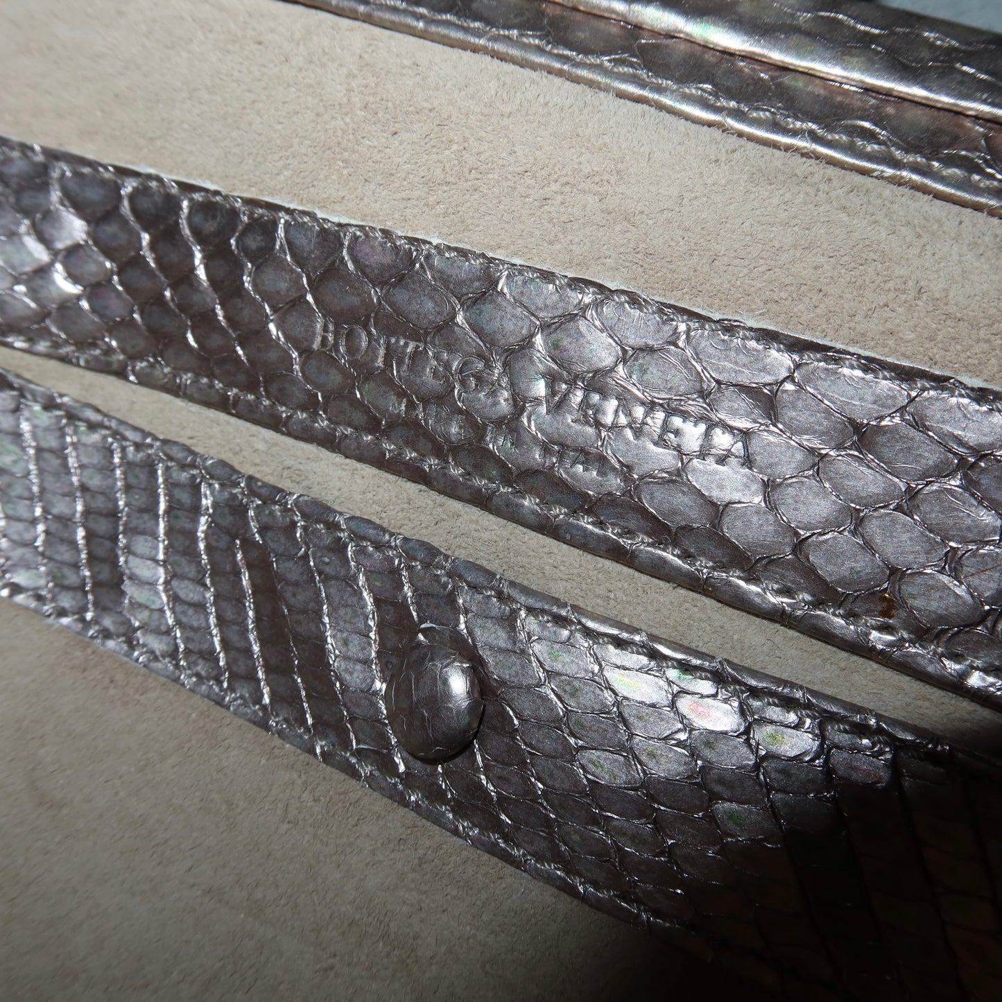 Bottega Veneta Metallic Shoulder Bag