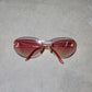 Celine Pink Rimless Sunglasses