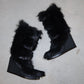 Celine Fur Boots (37.5)