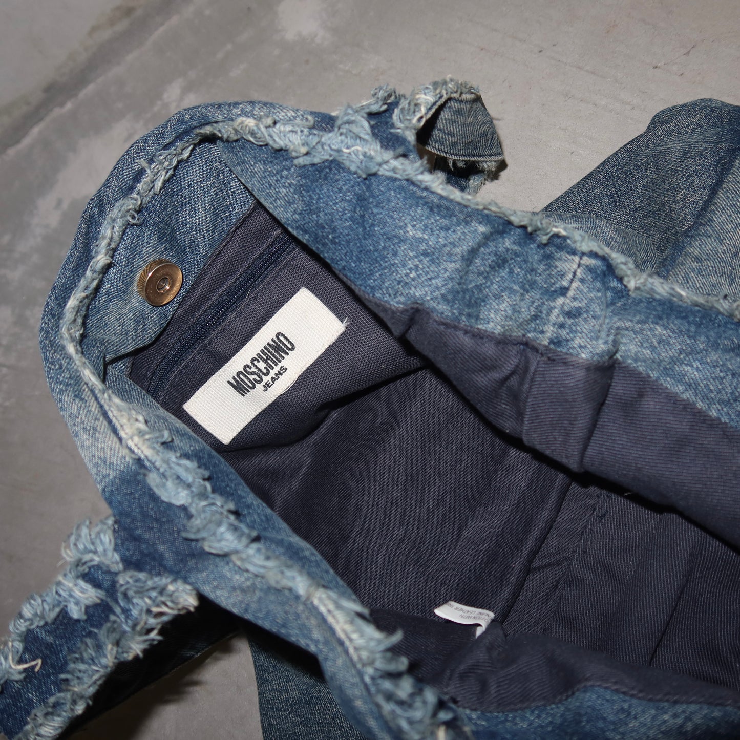 Moschino Denim Tote