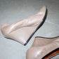 Lanvin Beige Leather Wedges (40)