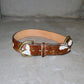 J&M Davidson Cowhide Belt