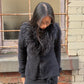 Emporio Armani Ostrich Feather Trim Cardigan