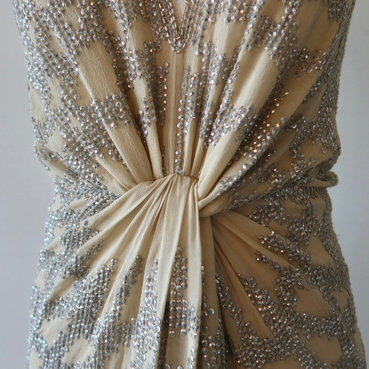 Roberto Cavalli 2007 Sequin Silk Gown