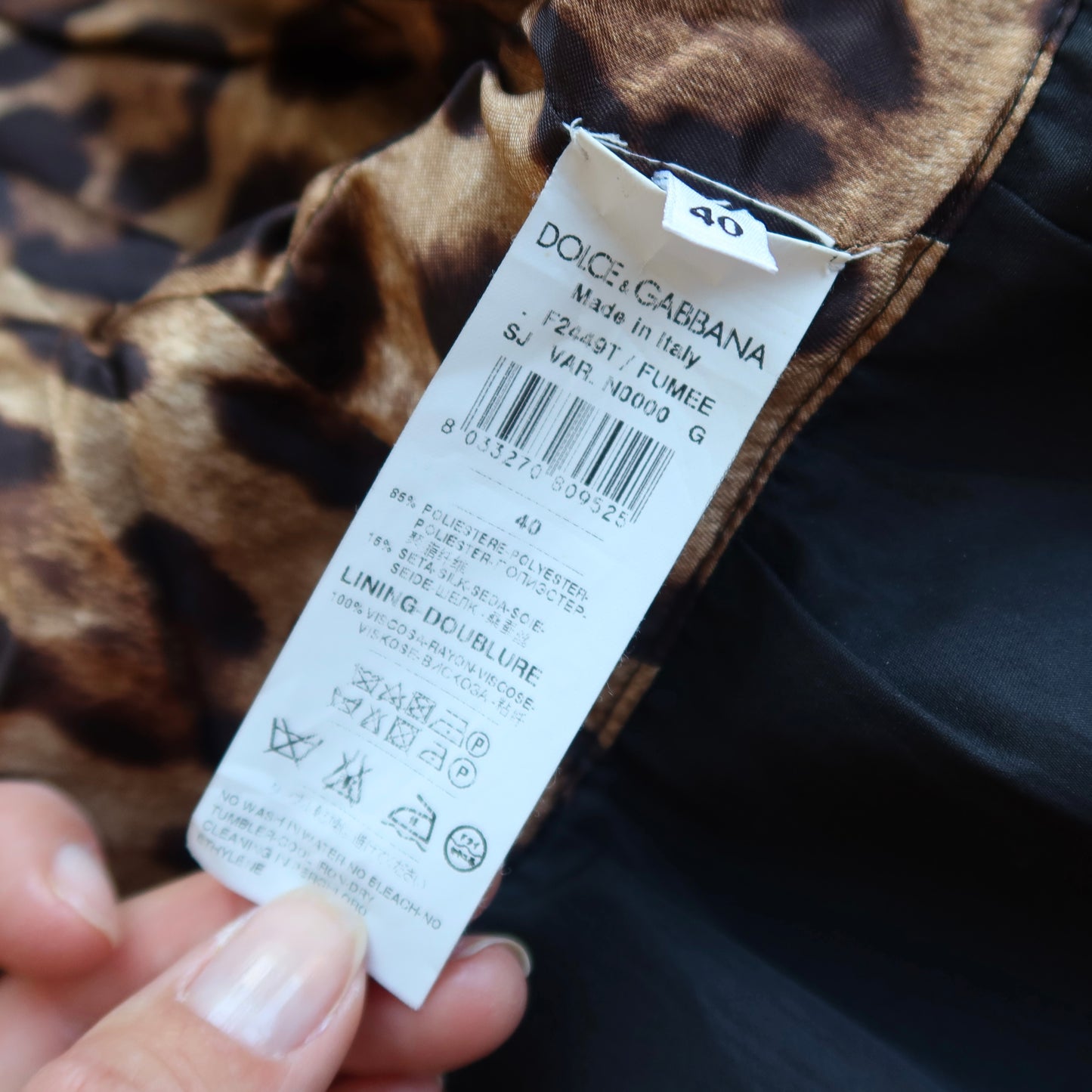 Dolce & Gabbana Micro Jacket
