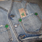 DSquared2 SS2005 Denim Marijuana Waistcoat