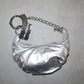 Cuffz Silver 'Barfly' Bag (BNWT)