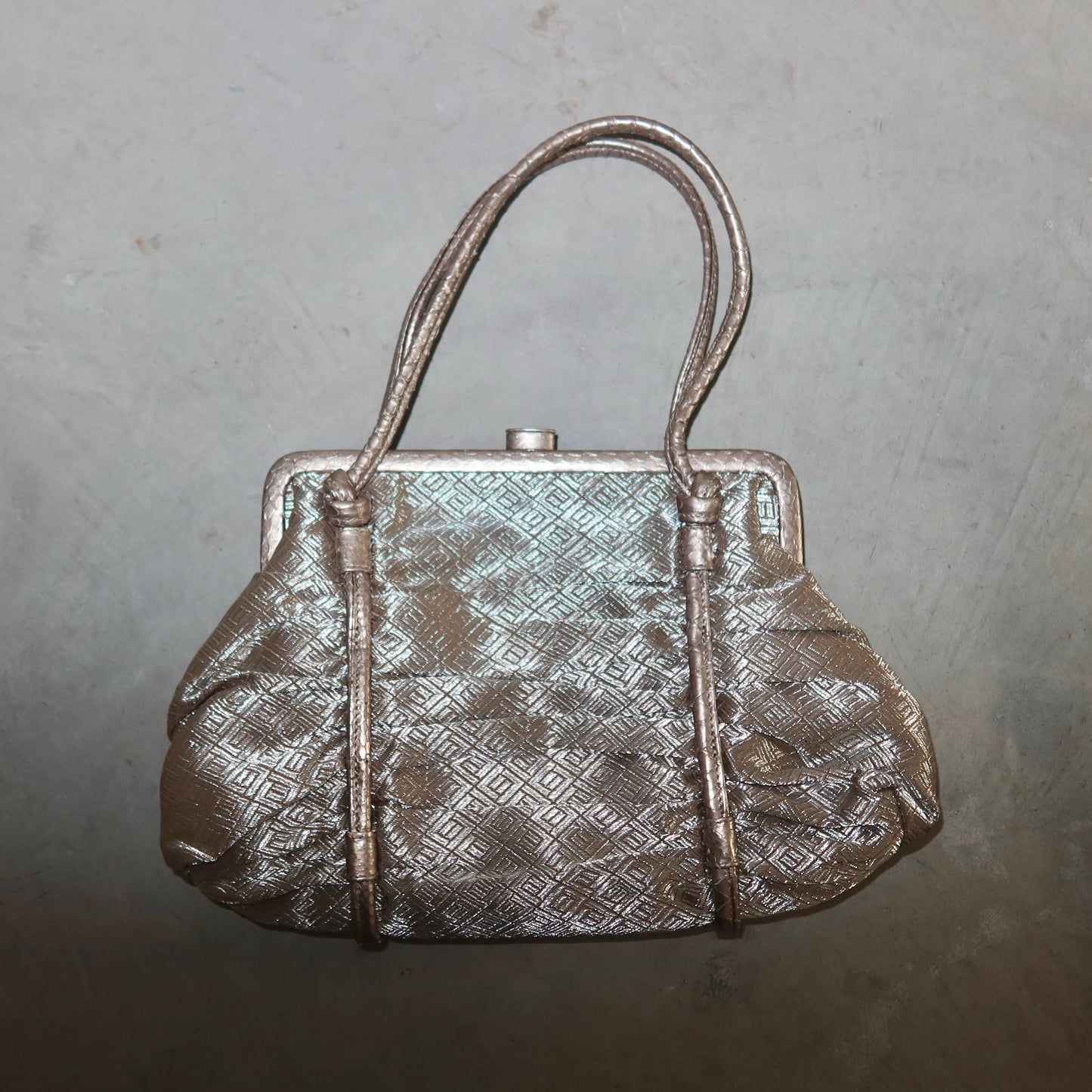 Bottega Veneta Metallic Shoulder Bag