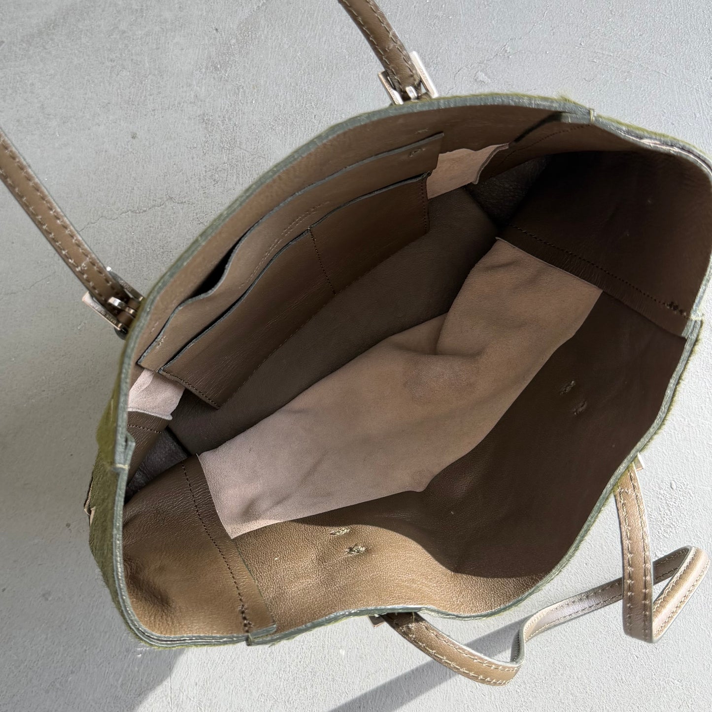 Vintage Italian Cowhide Bag