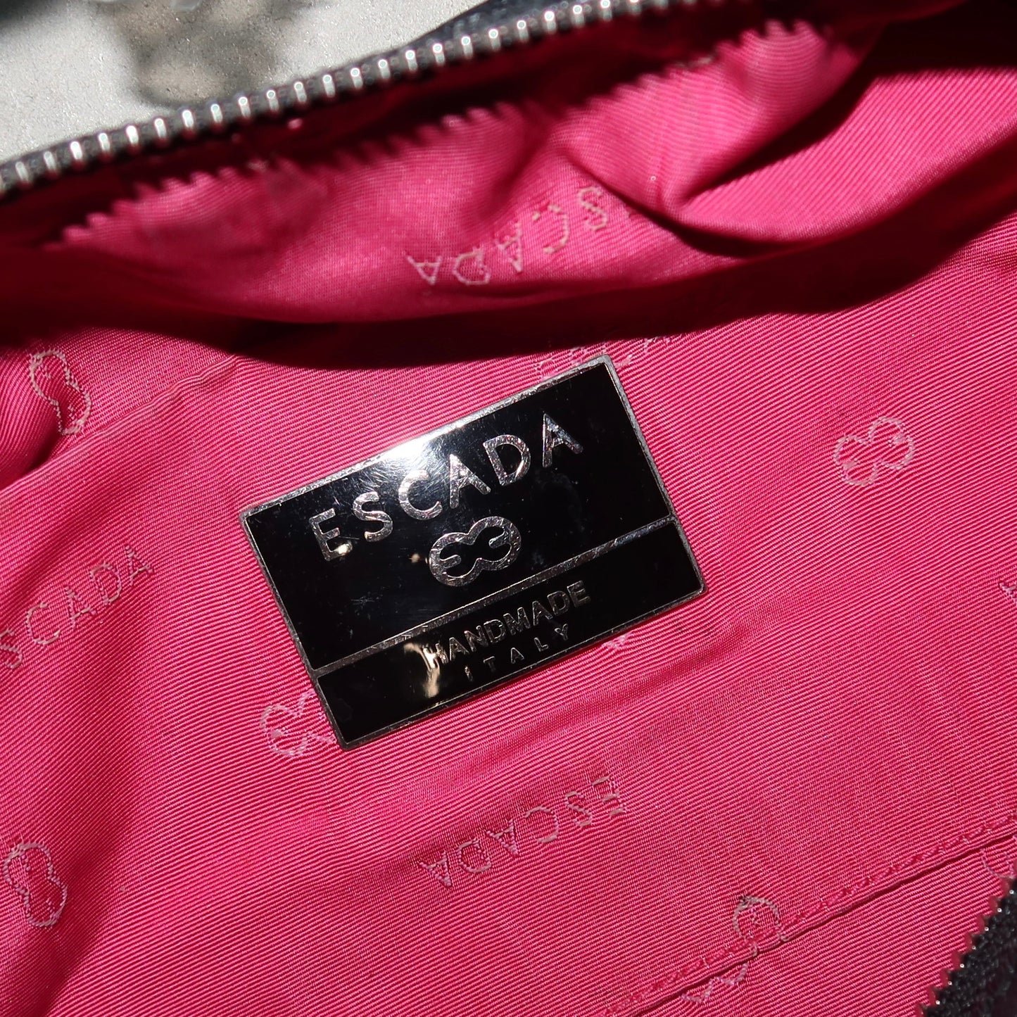 Escada Black Leather Bag