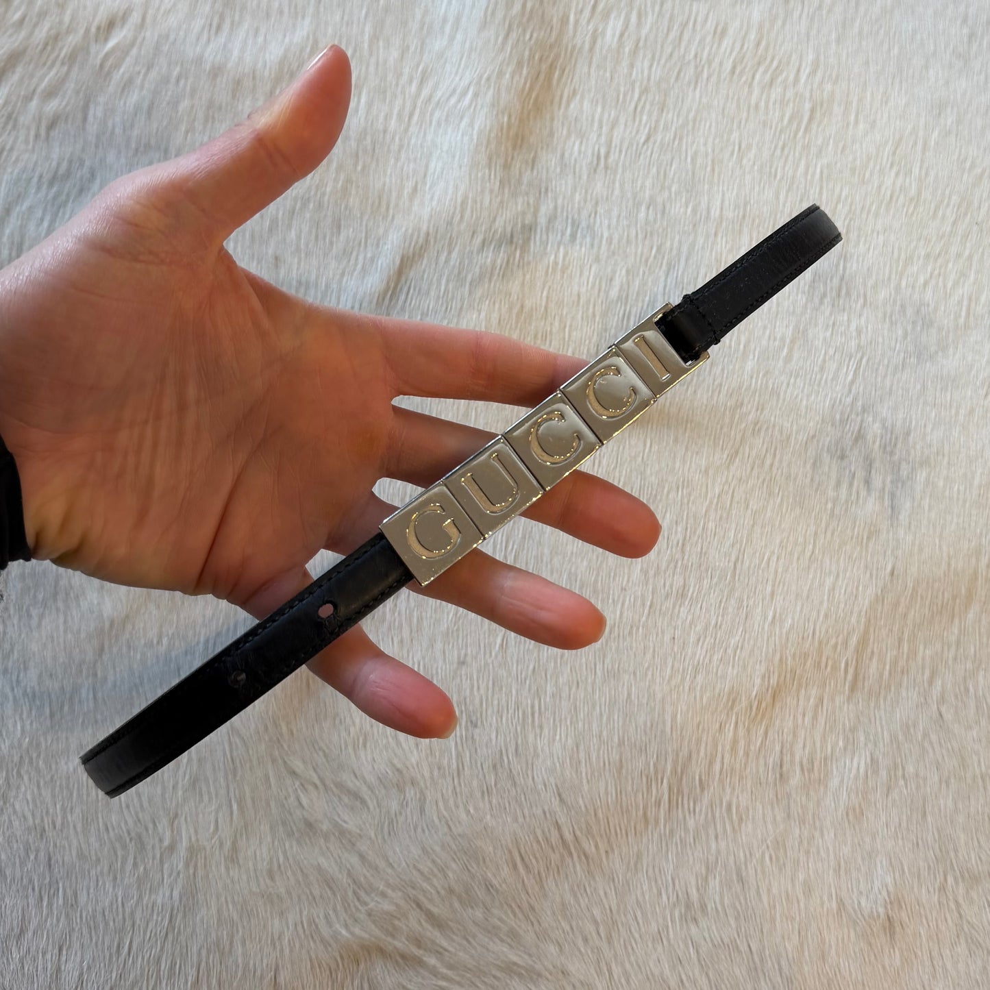 Gucci Logo Belt