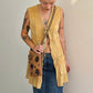 D&G Suede Tie Front Top