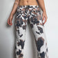 Just Cavalli Cow Print Capris