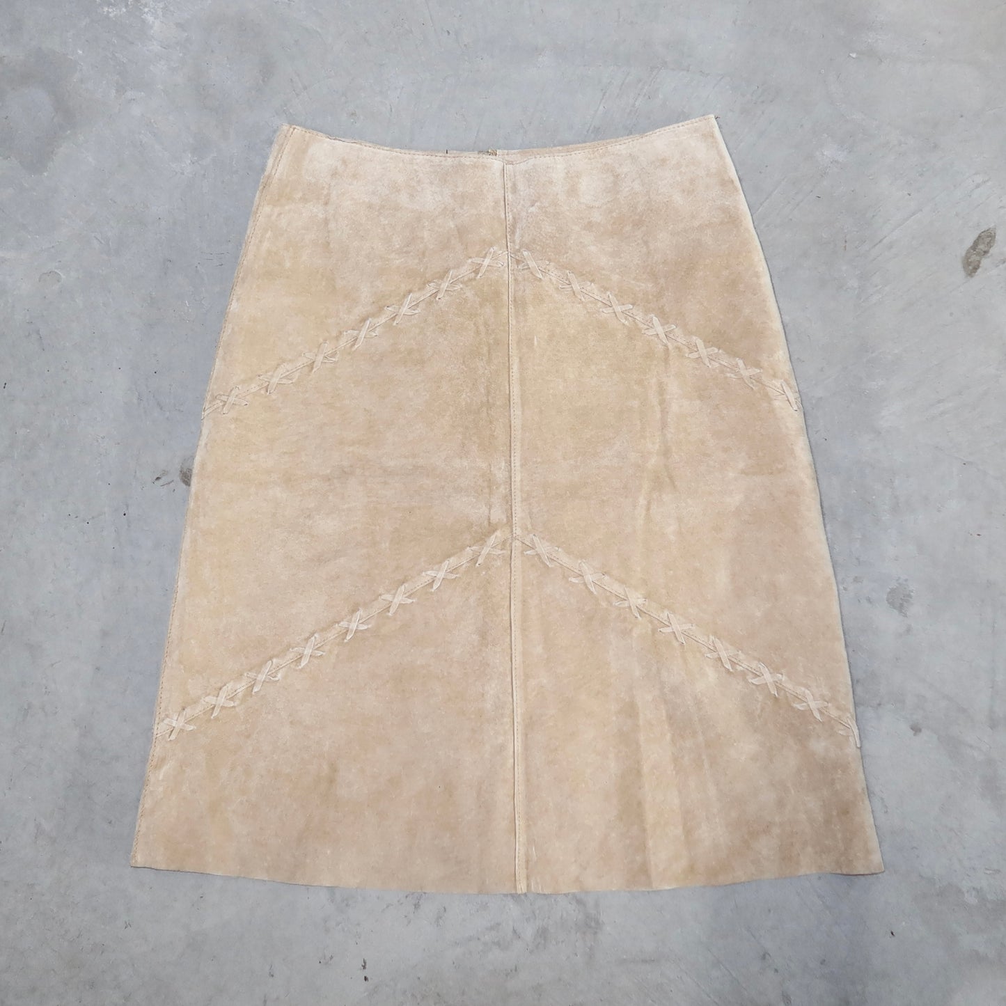 Morgan De Toi Suede Midi Skirt