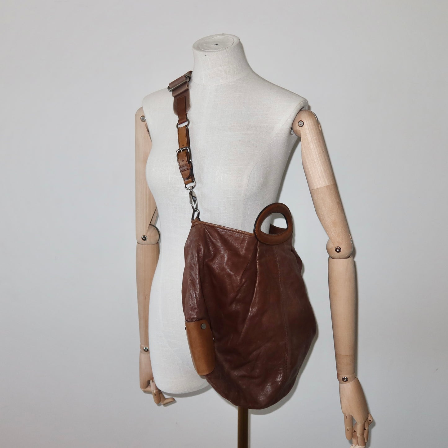 Marni SS2007 Brown Leather Multiway Bag