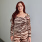 Blumarine SS2000 Zebra Cardigan