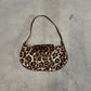 Anya Hindmarch Leopard Print Pony Hair Buckle Bag