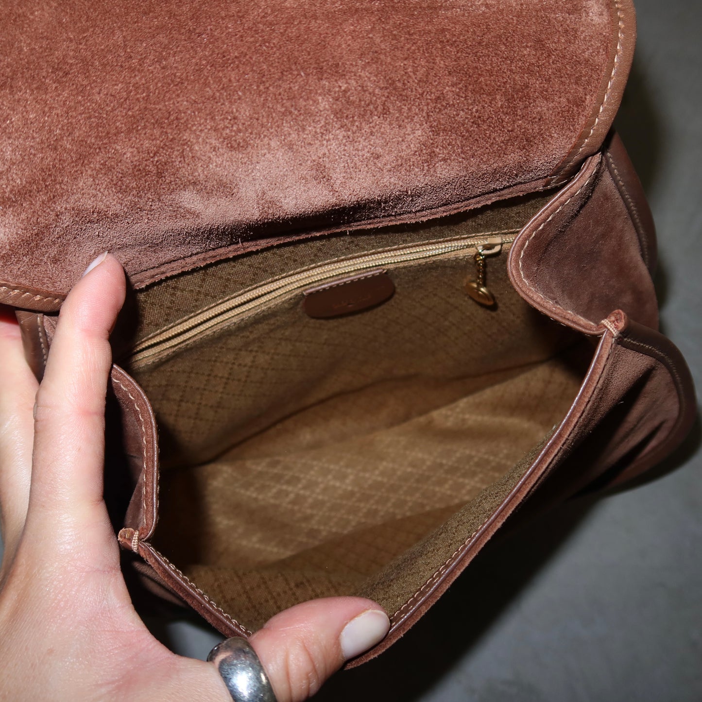 Gucci Suede Crossbody