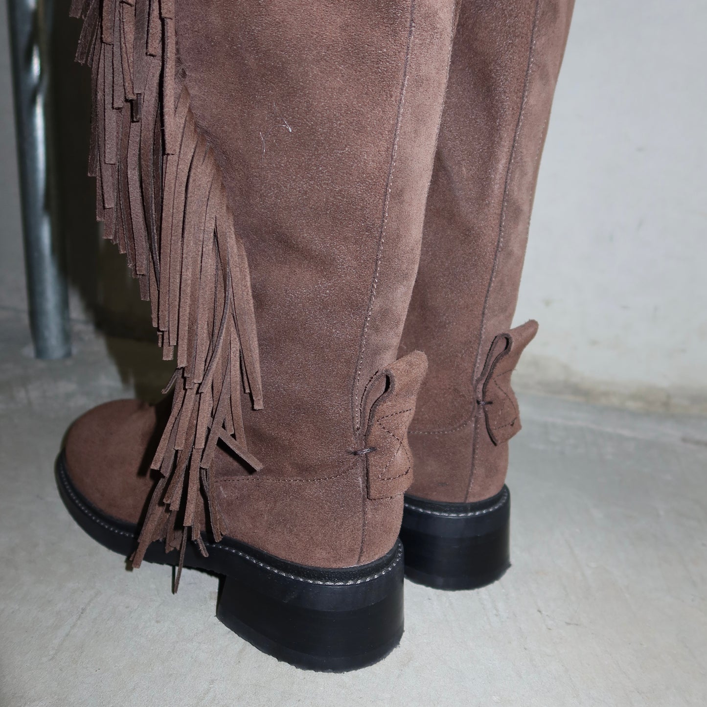 See By Chloé Joice Suede OTK Boots (37)