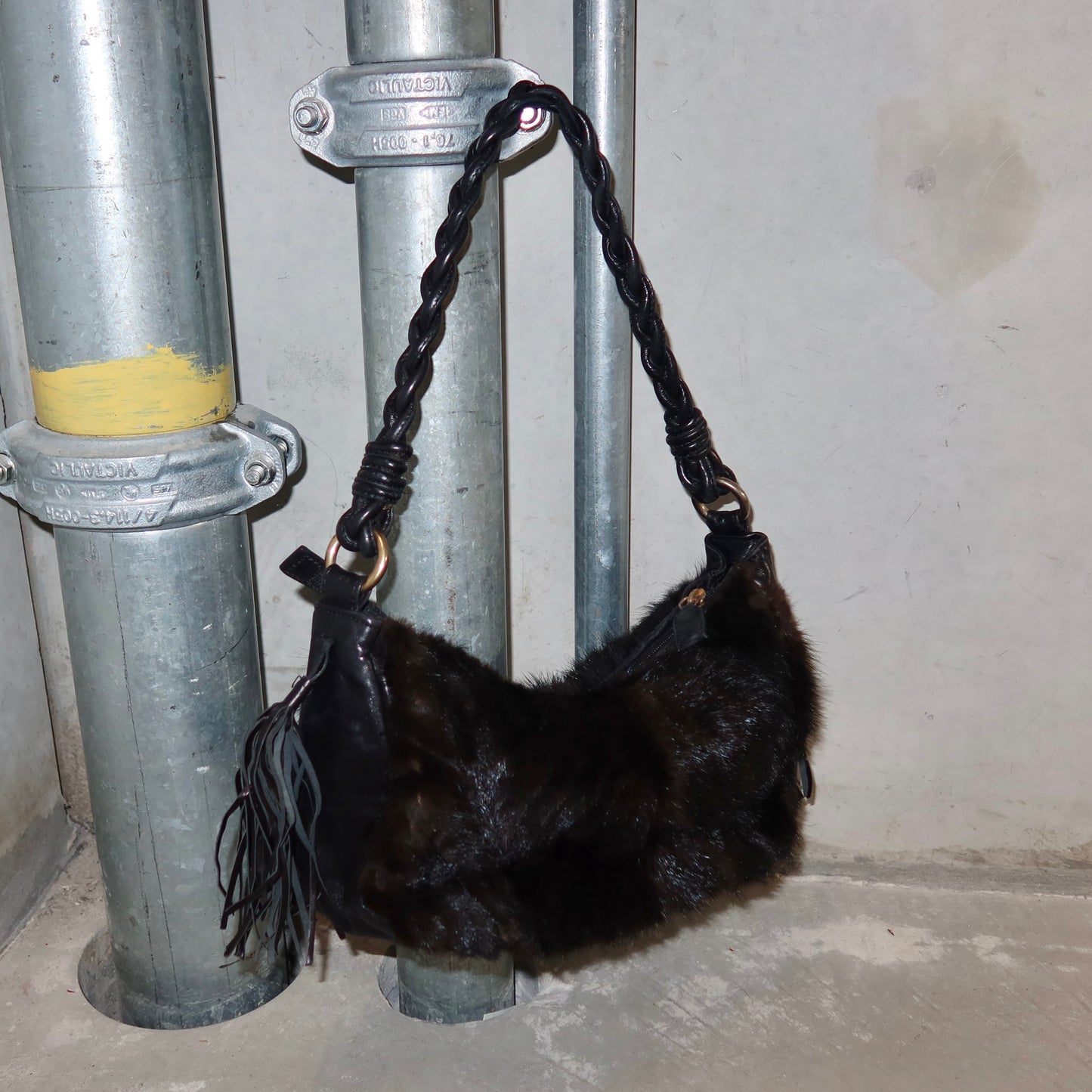 Paolo Masi Mink Fur Bag