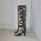 Emilio Pucci Embroidered Suede Boots (37)