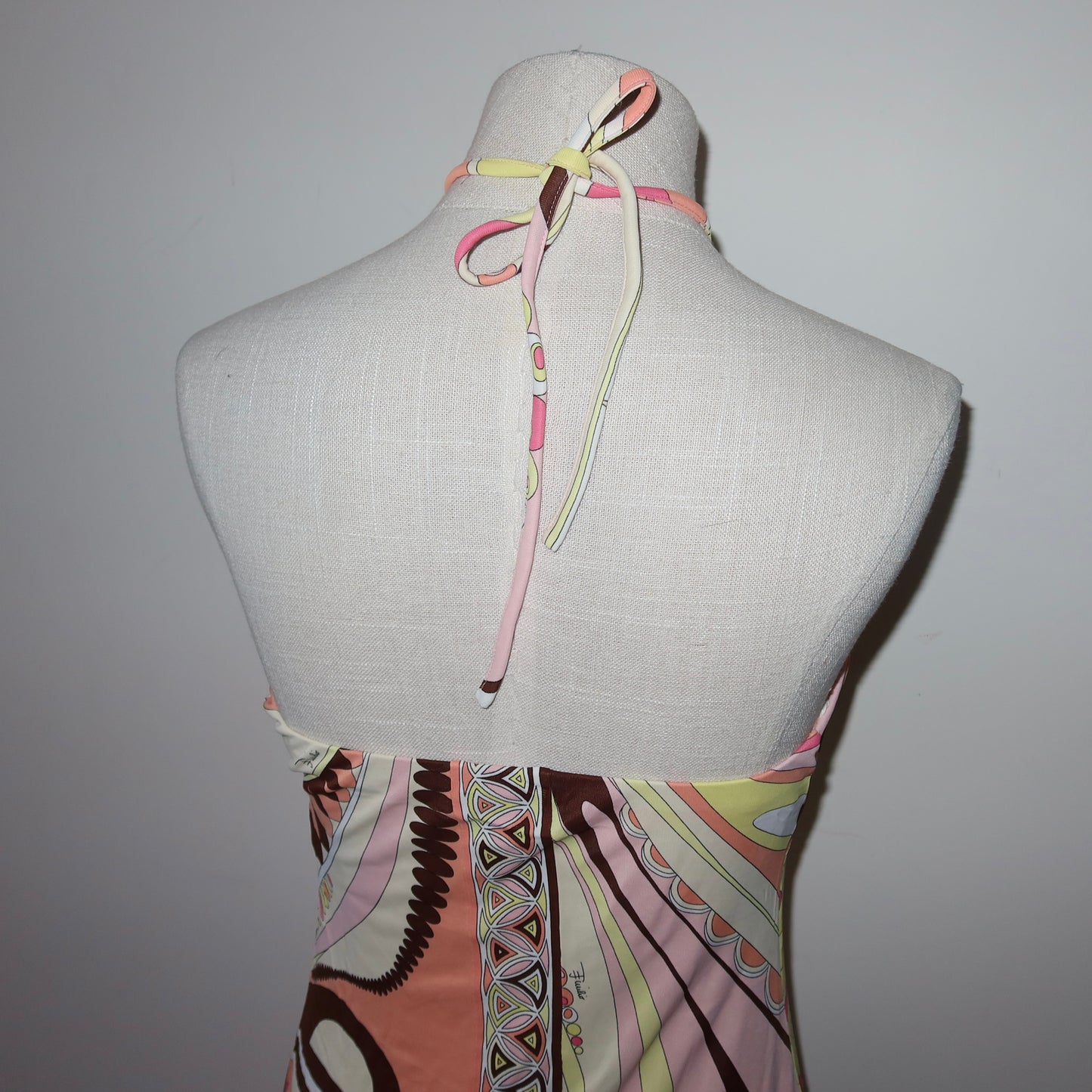 Emilio Pucci Halter Neck Dress