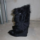 Celine Fur Boots (37.5)