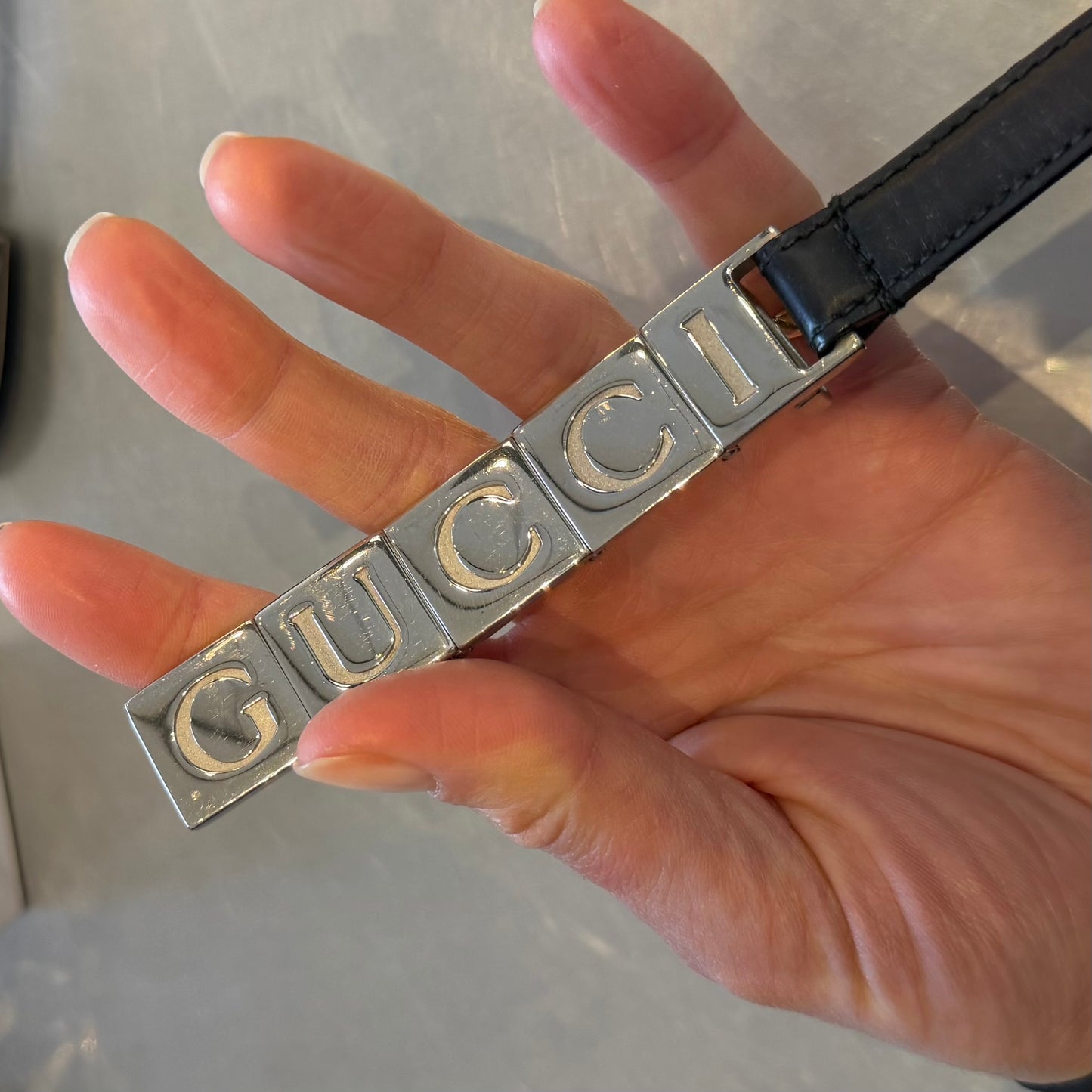 Gucci Logo Belt