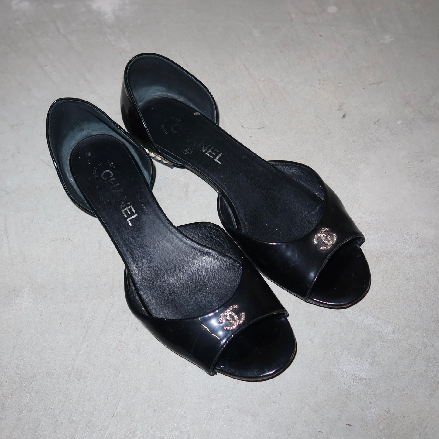 Chanel Patent Flats (39-40)
