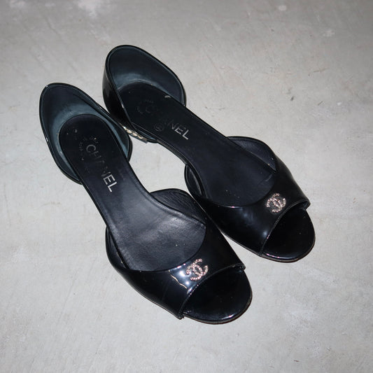 Chanel Patent Flats (39-40)