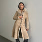Ermanno Scervino Shearling and Fur Coat