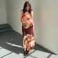 Jean Paul Gaultier Soleil Koi Fish Mesh Dress
