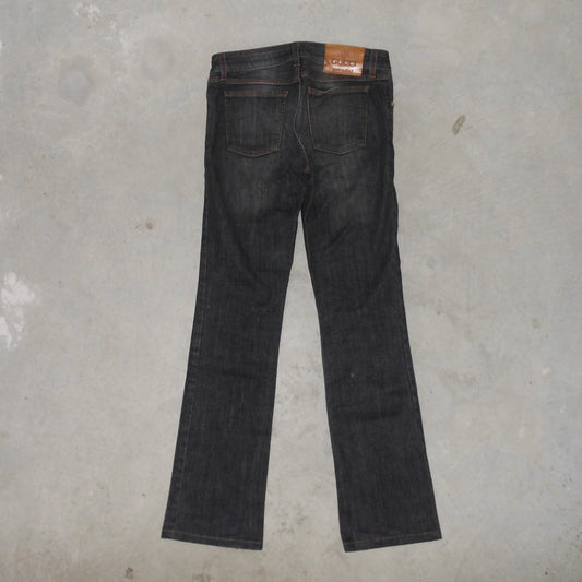 Gucci Dark Wash Flared Jeans